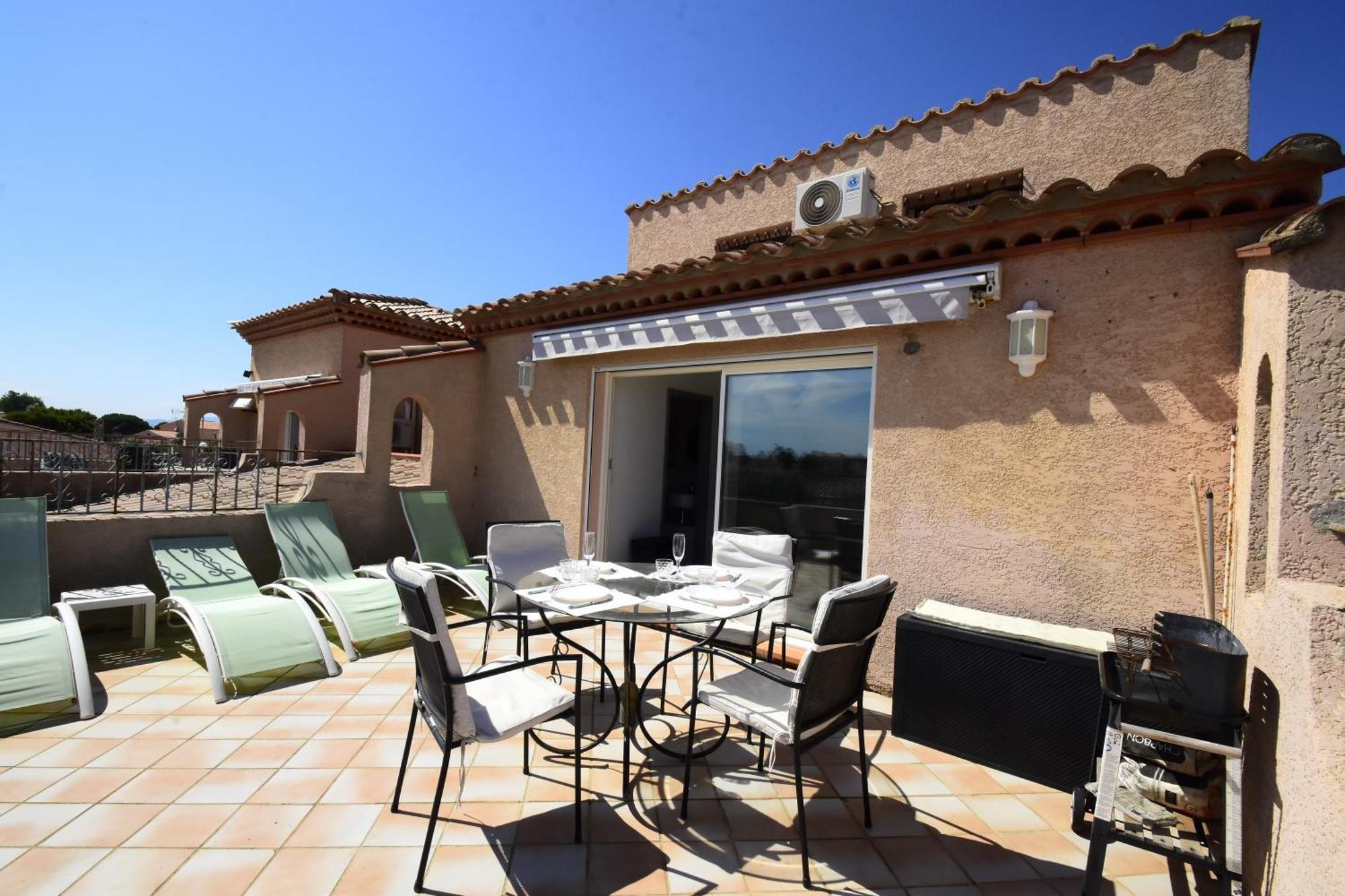 Ferienwohnung Les 2 Dauphins Le Barcarès Exterior foto